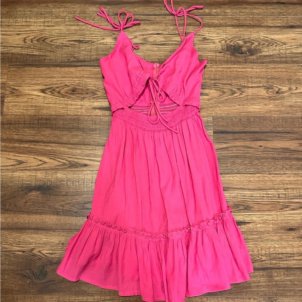 Pink dress